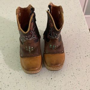 Toddler Leather Cowboy Boots